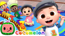 Thumbnail for Down By The Station Song | CoComelon Nursery Rhymes & Kids Songs | Cocomelon - Nursery Rhymes