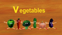 Thumbnail for Learn the ABCs in Lower-Case: "v" is for vegetables and violin | Cocomelon - Nursery Rhymes