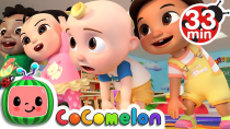 Thumbnail for Stretching and Exercise Song + More Nursery Rhymes & Kids Songs - CoComelon