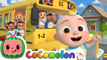 Thumbnail for Wheels On The Bus (School Version) | CoComelon Nursery Rhymes & Kids Songs | Cocomelon - Nursery Rhymes