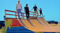 Thumbnail for HIDDEN MINI RAMP ON THE CALIFORNIA COAST?! | Braille Skateboarding