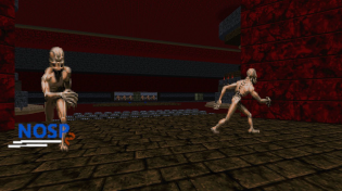 Thumbnail for Doom II: nosp2 - Map 05 (Grim's Keep) UV-Max in 13:53 | Dan