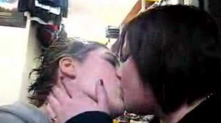 Thumbnail for Kisses + 2 girls = this | cenaschick01