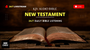 Thumbnail for 🔴 24/7 KJV Audio Bible LIVE - New Testament