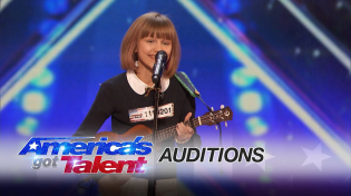 Thumbnail for Grace VanderWaal: 12-Year-Old Ukulele Player Gets Golden Buzzer - America's Got Talent 2016 | America's Got Talent