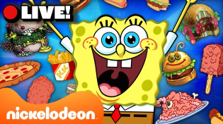 Thumbnail for 🔴 LIVE: Best Krabby Patty Moments Marathon! 🍔 | Nickelodeon UK