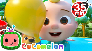 Thumbnail for Balloon Race Song + More Nursery Rhymes & Kids Songs - CoComelon