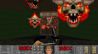 Thumbnail for Doom II: Hell on Earth - Nightmare! in 12:44 [TAS] | Zero Master