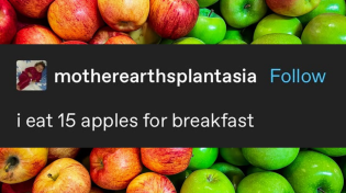 Thumbnail for I eat 15 apples for breakfast | Jeaney Collects