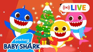Thumbnail for [🔴LIVE] It's Beginning to Look a Lot Like Christmas!🎄 | +Compilation | Baby Shark Official