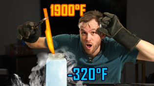 Thumbnail for Quenching a Knife in Liquid Nitrogen!  Will it survive? | Nate From the Internet
