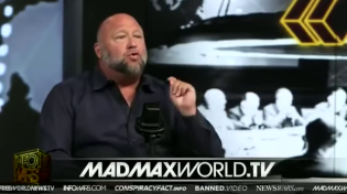 Thumbnail for "Jesus stopped Whites from being like niggers. Niggers are just as good as Whites if they are christian" -Alex Jones 