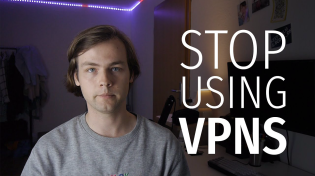 Thumbnail for Stop using VPNs for privacy. | Wolfgang's Channel