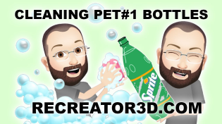 Thumbnail for Discover the Best Techniques for Cleaning PET#1 Bottles and Start Printing Your Own Creations Today! | JRT3D