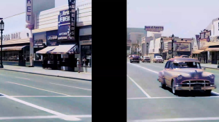 Thumbnail for 3D 1950’s Downtown LA Colorized Enhanced