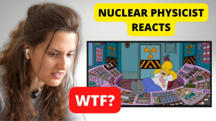 Thumbnail for Nuclear Physicist REACTS  to THE SIMPSONS Nuclear Inspectors Scenes | Elina Charatsidou