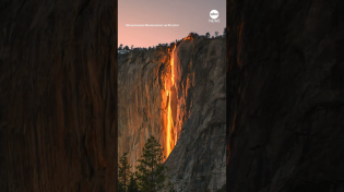 Thumbnail for Sun creates ‘firefall’ on Yosemite’s Horsetail Fall | ABC News