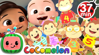 Thumbnail for Five Little Monkeys Jumping on the Bed + More Nursery Rhymes & Kids Songs - CoComelon