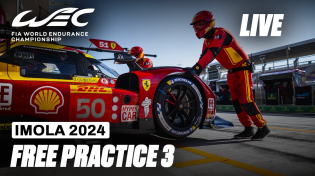 Thumbnail for LIVE Free Practice 3 (English) I 2024 6 Hours of Imola I FIA WEC | FIA World Endurance Championship