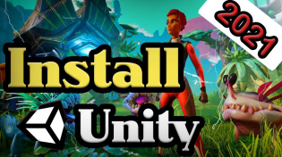 Thumbnail for Start Game Development! How to INSTALL UNITY in 2021 | BMo