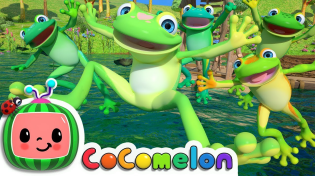 Thumbnail for Five Little Speckled Frogs | CoComelon Nursery Rhymes & Kids Songs | Cocomelon - Nursery Rhymes