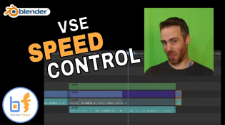 Thumbnail for Speed Control - Speed UP or Slow DOWN your VIDEO & AUDIO in Blender's VSE | Blender Frenzy