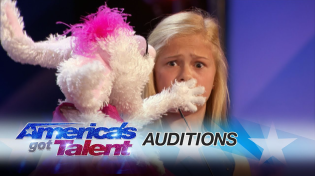 Thumbnail for Darci Lynne: 12-Year-Old Singing Ventriloquist Gets Golden Buzzer - America's Got Talent 2017 | America's Got Talent