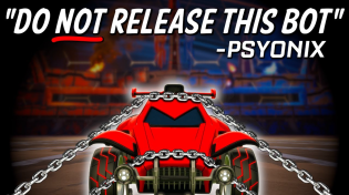 Thumbnail for Meet the Rocket League BOT that's too powerful to release... | Rocket Sledge