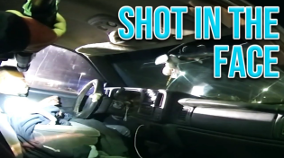 Thumbnail for Suspect Takes Shotgun To The Face | Donut's Raw Police Footage