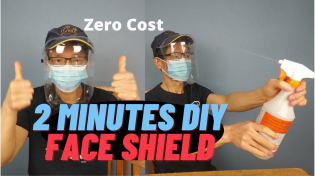 Thumbnail for How To Make The Best DIY Face Shield In 2 Minutes, Zero Cost | Genius Asian