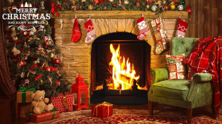 Thumbnail for 24/7 Classic Christmas Music with Fireplace 🎅🏼 Christmas Songs Playlist 🎄 Merry Christmas 2023 | Perfector Melody