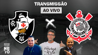 Thumbnail for Vasco x Corinthians | AO VIVO | Campeonato Brasileiro 2023 | Rádio Craque Neto | Rádio Craque Neto