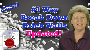 Thumbnail for #1 Way to Break Down Brick Walls: Updated (2020) | Genealogy TV