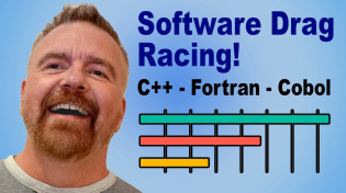 Thumbnail for What's the FASTEST Computer Language? C++ vs Fortran vs Cobol: E04 | Dave's Garage