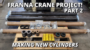 Thumbnail for Franna Crane Project | Part 2 | Making New Boom Lift Cylinders | Cutting Edge Engineering Australia