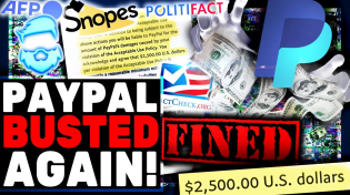 Thumbnail for Paypal Just Got BUSTED Again Trying To Re-Sneak $2,500 Fine For Customers Into Terms! | TheQuartering