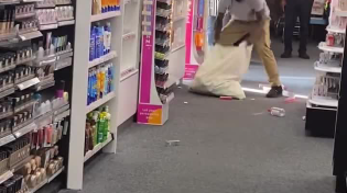 Thumbnail for A CVS in Montgomery County, Maryland was just looted by 3 niggers